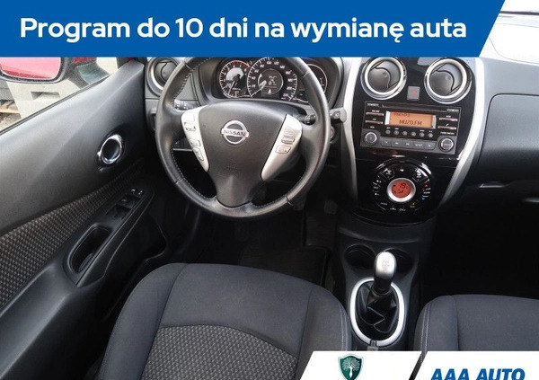 Nissan Note cena 39000 przebieg: 53009, rok produkcji 2016 z Międzyrzec Podlaski małe 277